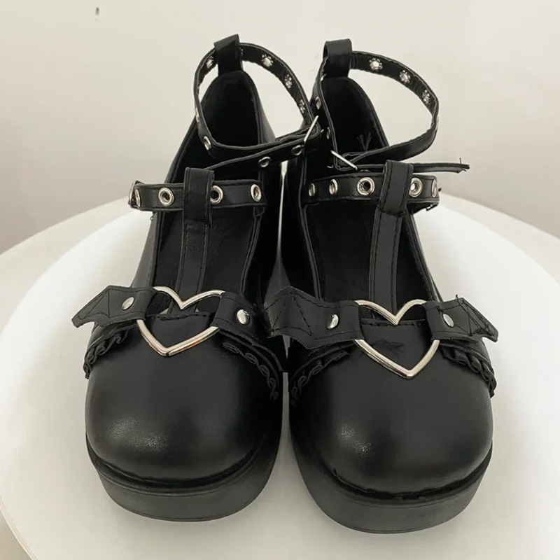 New Sweet Heart Buckle Wedges  - огляд і ціна Women'S Fashion Shoes