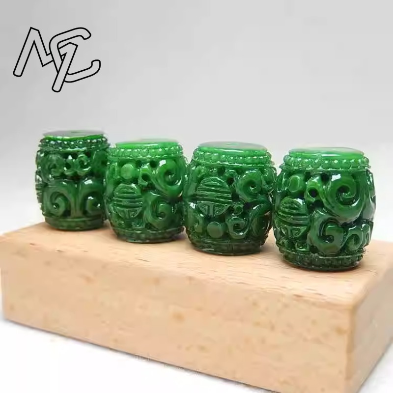 5pc Natural Green Jade Carving - огляд і ціна Women'S Fashion Jewellery