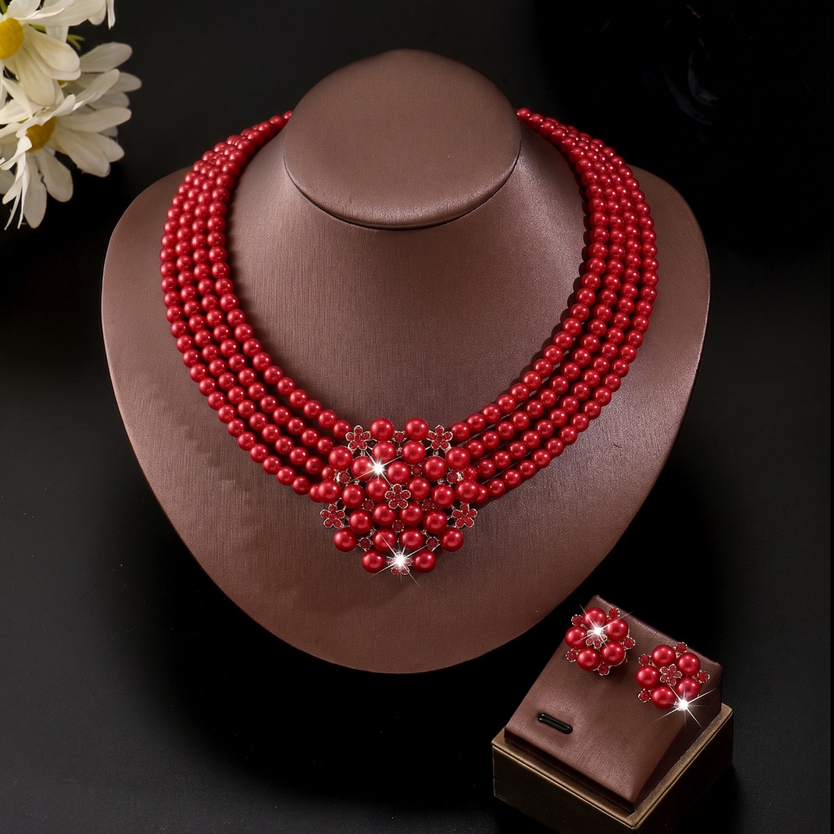 Women Multi‑Strand Pearl Flowe - огляд і ціна Women Fashion Photoshoot