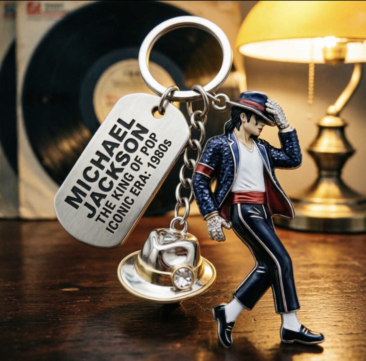 Michael Jackson Keychain, Clas - огляд і ціна Women'S Fashion Jewellery