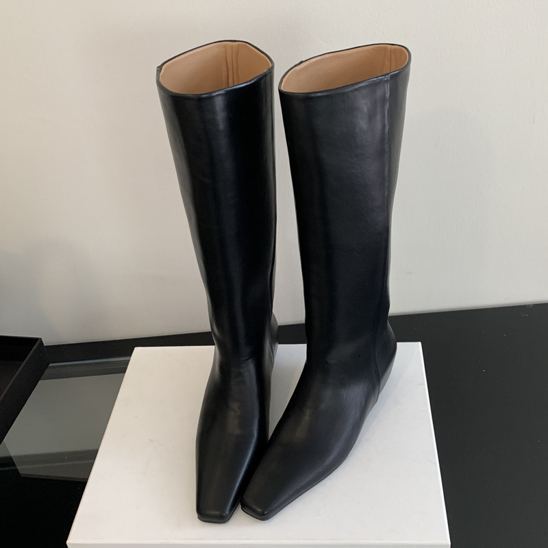 Eilyken Soft Leather Pointed T - огляд і ціна Women'S Fashion Knee High Boots