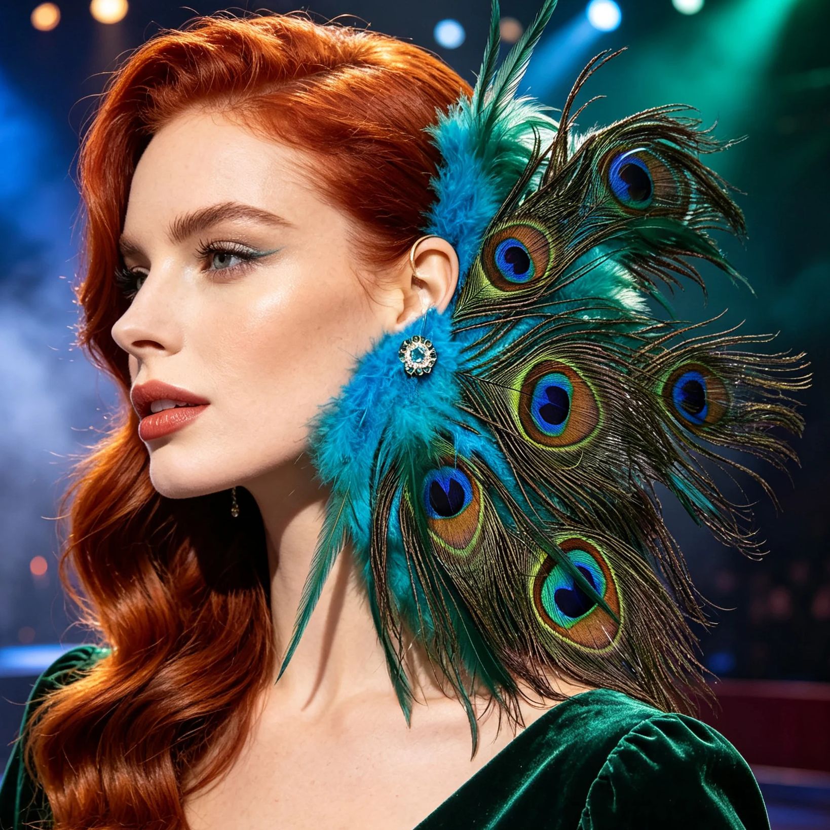 Boho Feather Ear Cuff Non‑Pier - огляд і ціна Women Fashion Photoshoot
