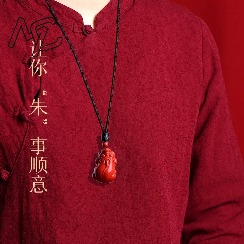 Fashion Red Cinnabar Jade Larg - огляд і ціна Women'S Fashion Jewellery