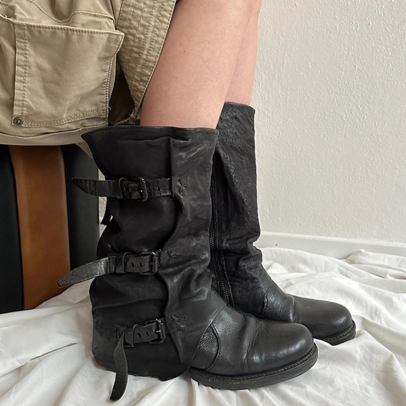 Classic Women Shoes Retro Luxu - огляд і ціна Women'S Fashion Knee High Boots